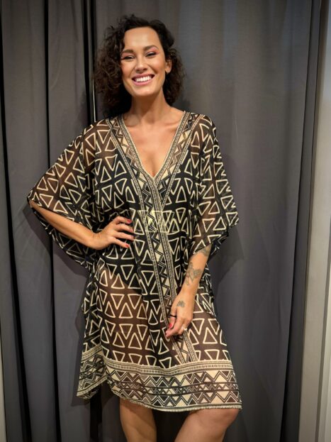 Míša Salačová, Triola, kaftan, plážový přehoz